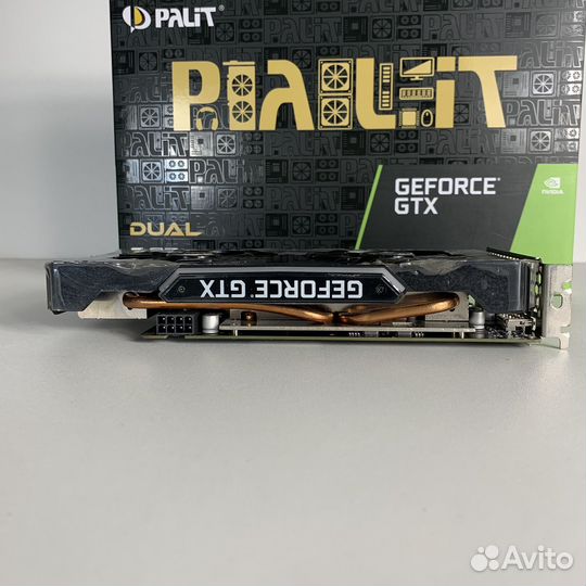 Видеокарта Palit GeForce GTX 1660 Ti Dual 6gb