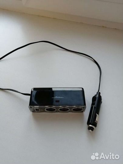 Разветвитель прикуривателя с USB, для автомобиля