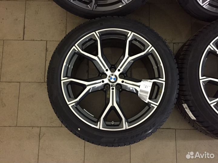 Новые зимние колёса R21 BMW 741m стиль X5 G05
