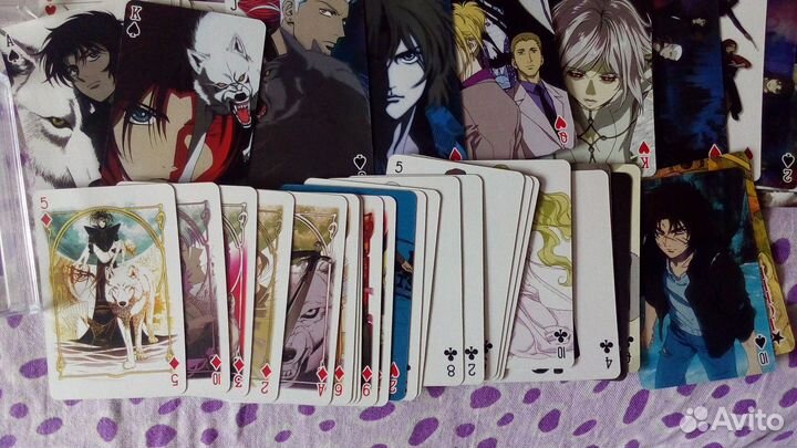 Коллекционные карты по аниме Волчий дождь