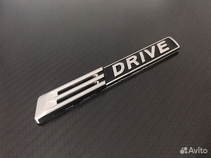 Эмблема Bmw Edrive серебро металл