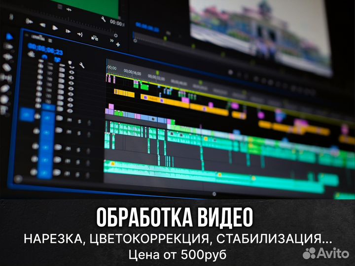 Монтаж видео и фото. Видеоролики, слайд-шоу