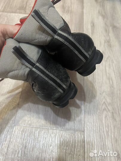 Лыжные ботинки Мотор 39 размер + крепления