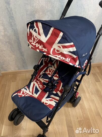 Прогулочная коляска трость сильвер кросс