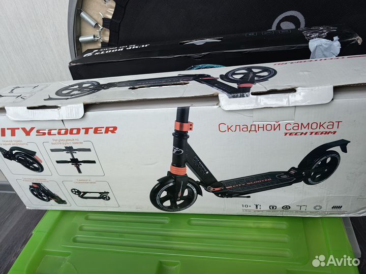 Самокат tech team city scooter взрослый