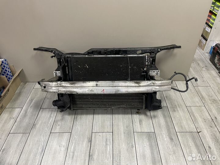 Кассета радиаторов Ауди А4 8К Б8 Рестайлинг