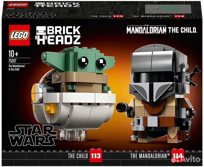 Конструктор lego Star Wars 75317 Мандалорец и малы