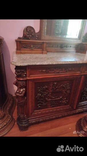 Антикварная мебель красное дерево