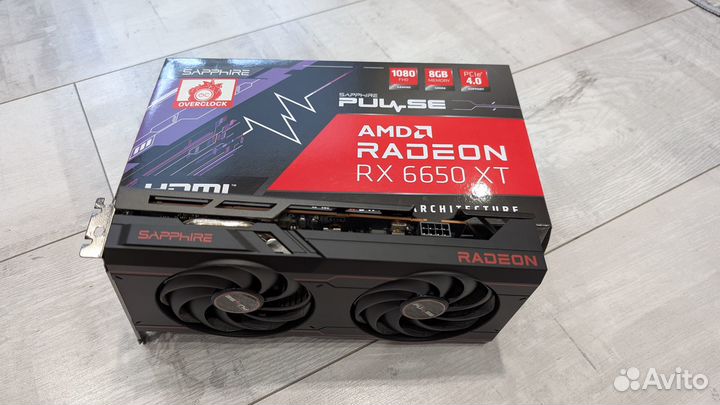 Видеокарта AMD Sapphire RX 6650 XT Pulse 8Gb