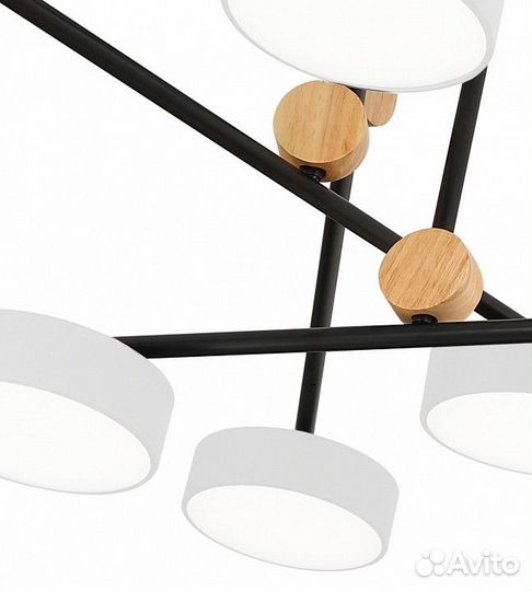 Люстра на штанге Kink Light Рапис 07647-6,01(4000K