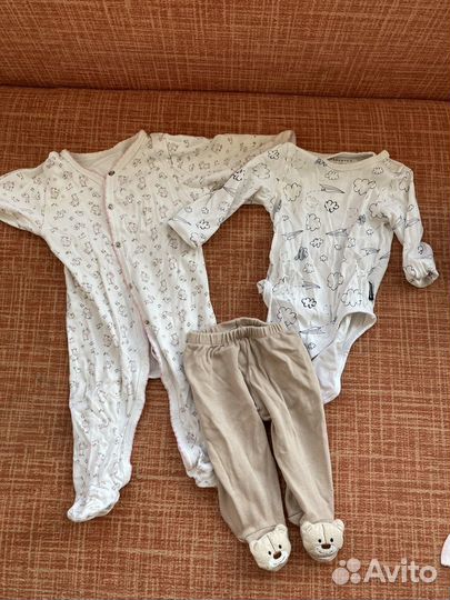 Огромный пакет вещей на ребенка с 0 до 4х месяцев