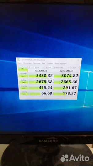 Адаптер M.2 nvme на PCI Express 3,0 в сервер 1U