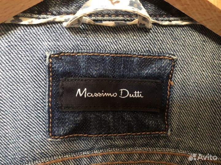 Джинсовая куртка женская Massimo Dutti р 44