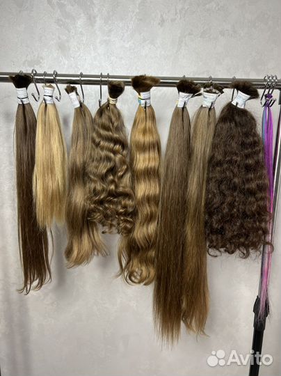 Детские волосы 35-65 см