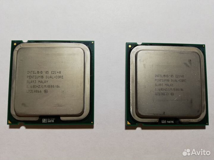 Процессоры Intel и AMD