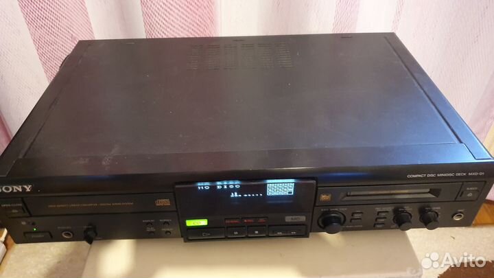 Cd-Md проигрыватель sony MXD-D1