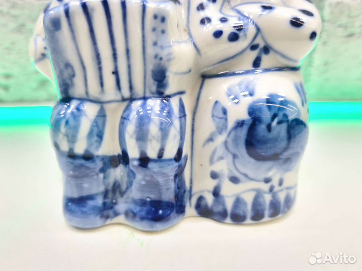 П.8060 Дед и бабка Гжель