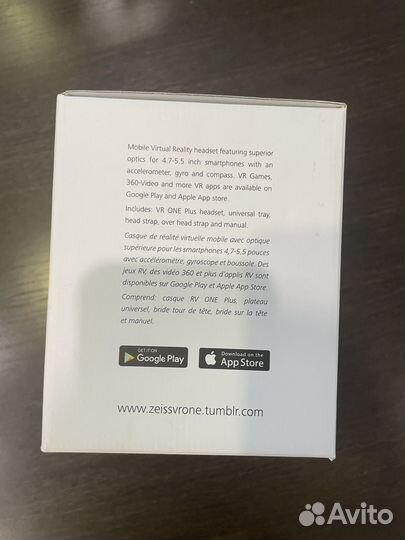 Очки виртуальной реальности Zeiss VR ONE Plus