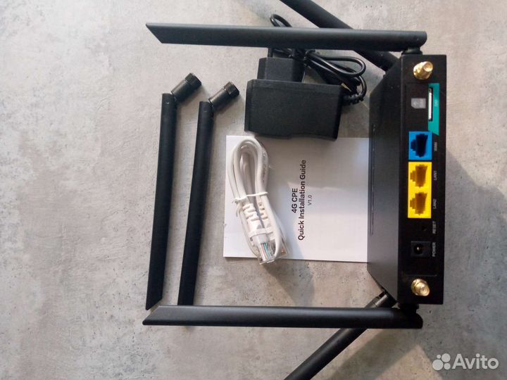 Комплект с безлимитным интернетом и раздачей