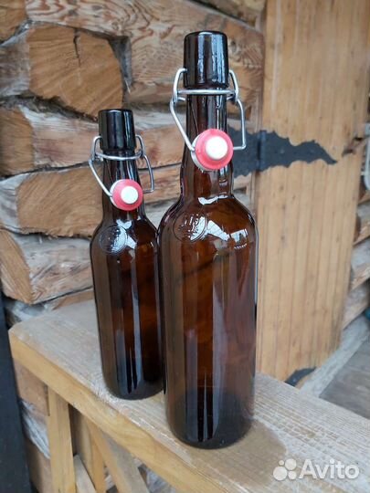 Бутылки с бугельной пробкой