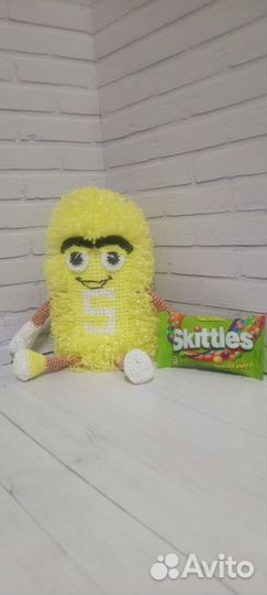 Мочалка M&M и Skittles