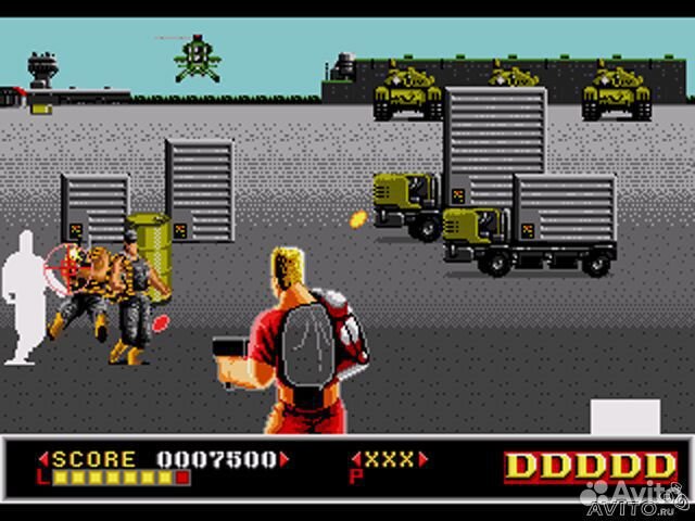 Dynamite Duke игра для Сега (16 бит)