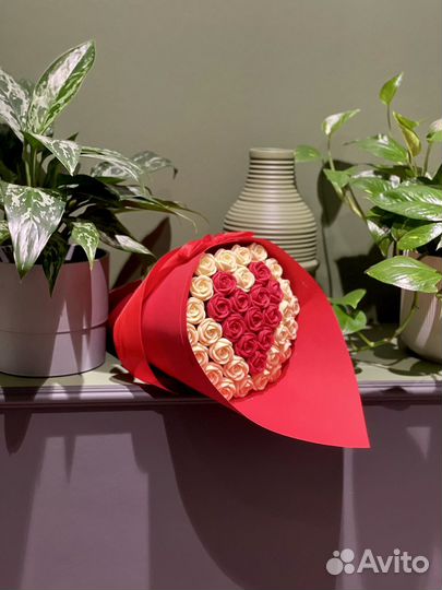 Шоколадные розы съедобный букет 