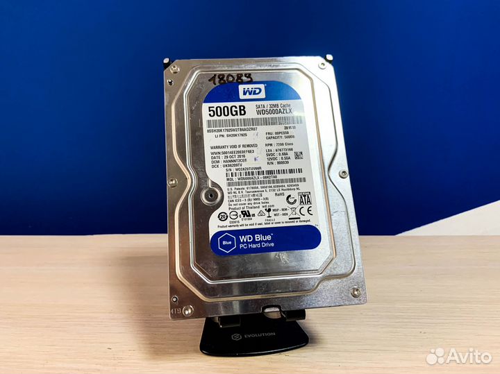 Жесткий диск для пк WD Blue 500Gb 18083ч