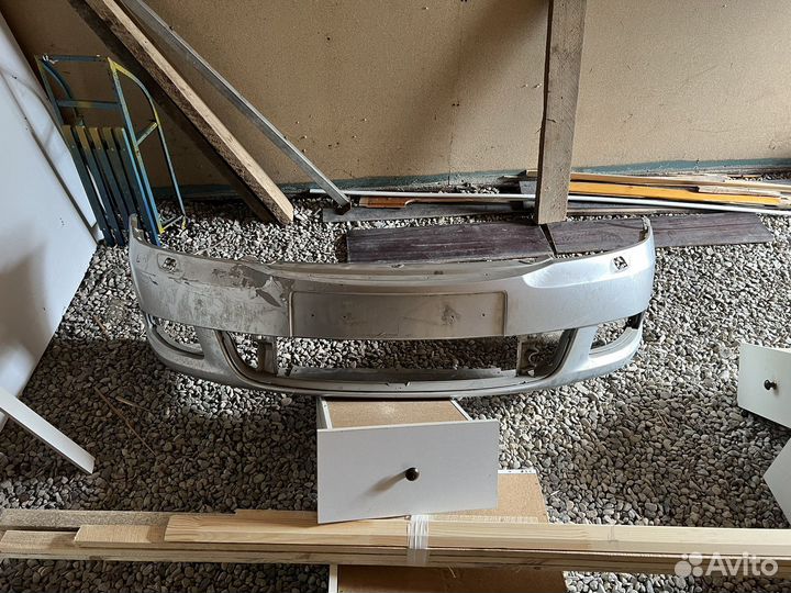 Бампер и колпаки skoda ostavia a5