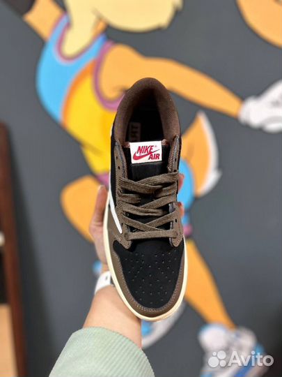 Nike AIR jordan low Travis Scott мужские кроссовки