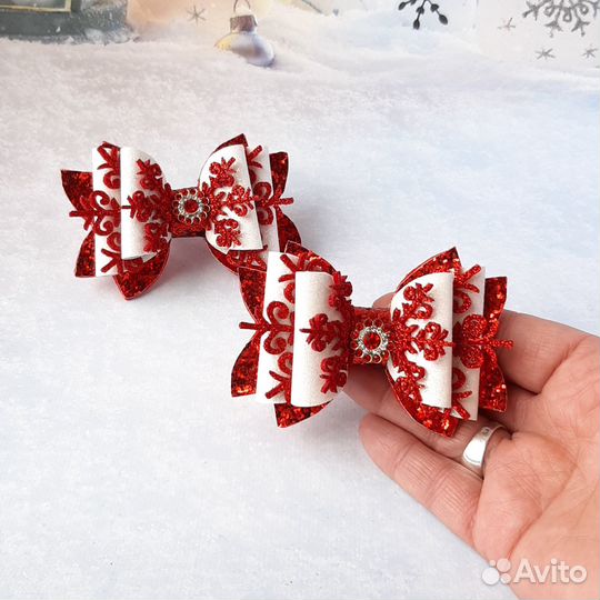 Новогодние бантики