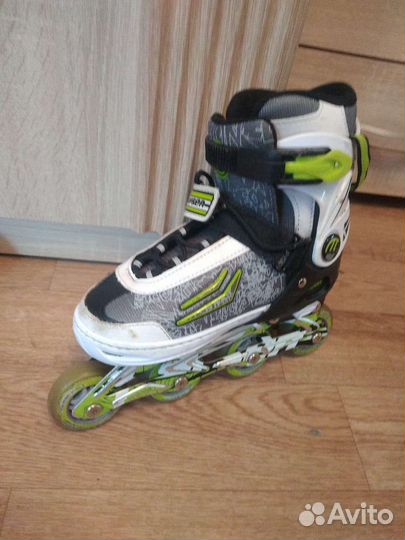 Роликовые коньки детские раздвижные