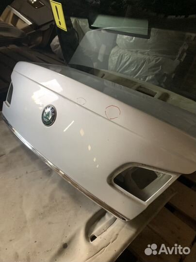 Крышка багажника шкода суперб-2-2009