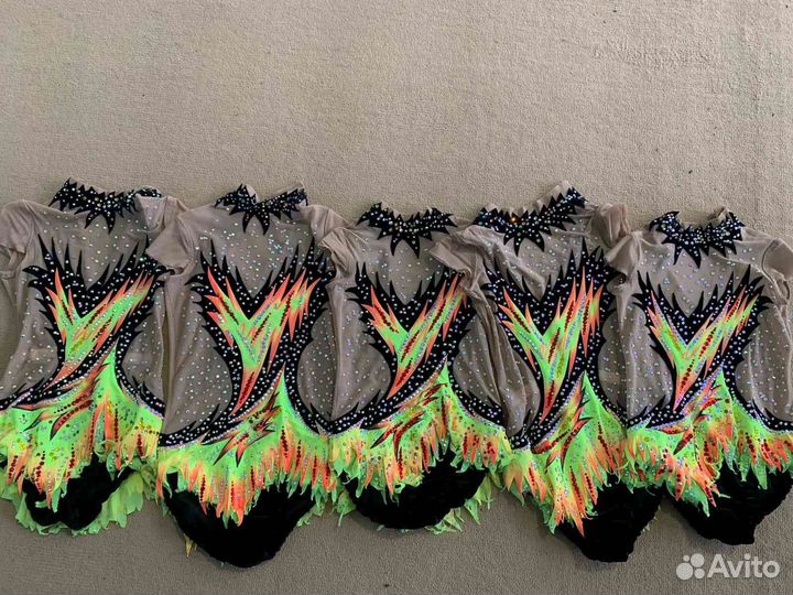 Купальник гимнастический для выступлений