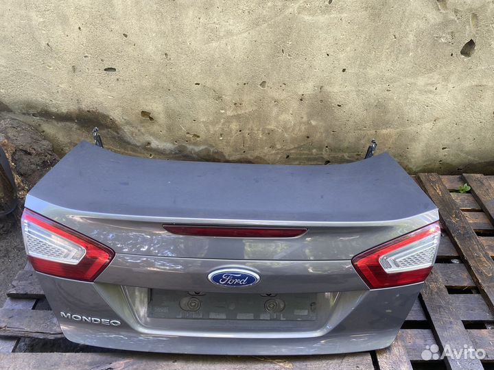 Крышка багажника Ford Mondeo 4 Рестайлинг (в сборе