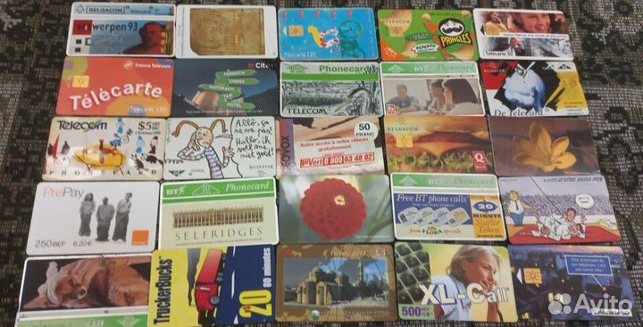 Коллекция таксофонных карточек