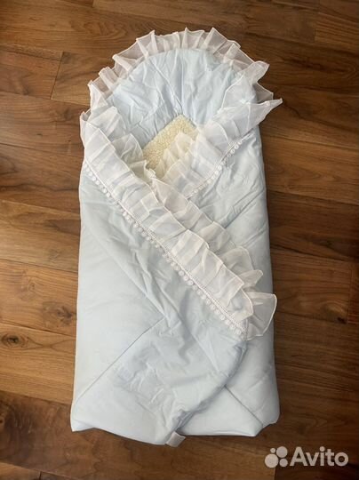 Конверт на выписку для мальчика зимний