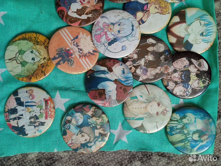 Значки аниме