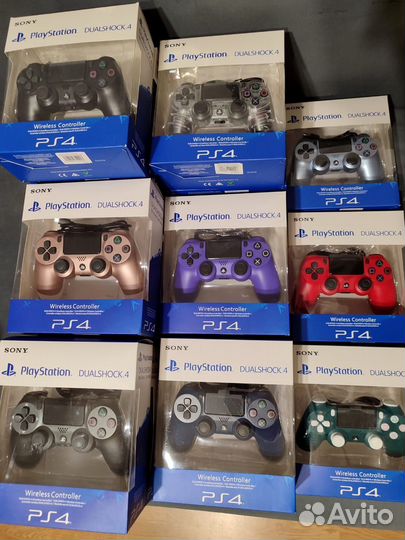 Джойстик PS4 DualShock беспроводной черный