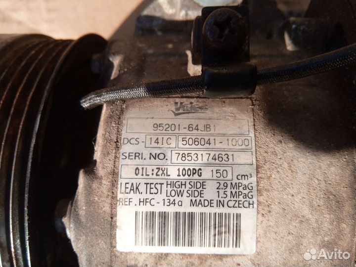 Компрессор кондиционера для Suzuki grand Vitara