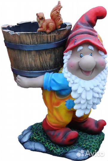 Садовые фигурки из бетона