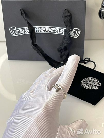 Кольцо Chrome Hearts гвоздь