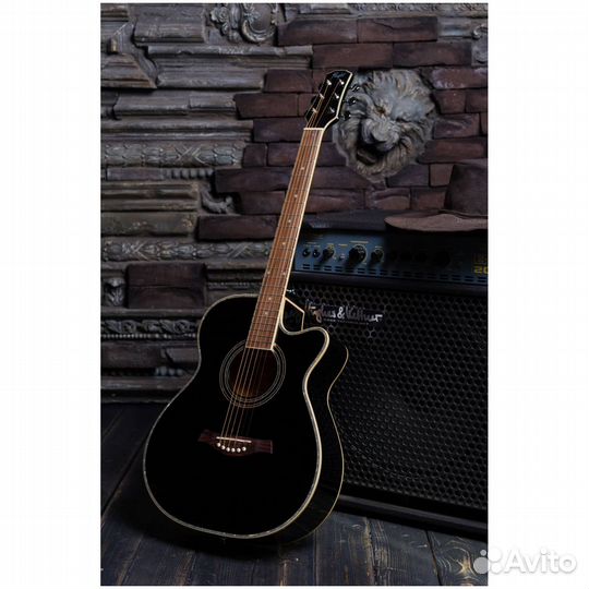 Акустическая гитара Flight F-230C BK