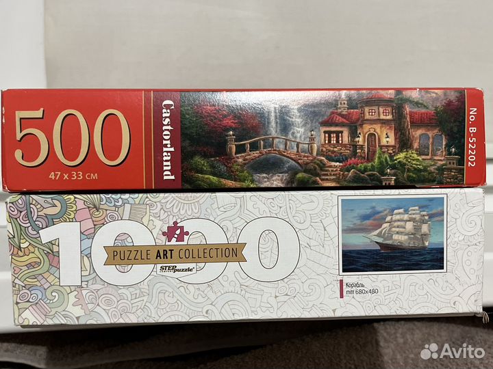 Пазлы castorland и step company