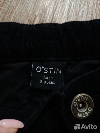 Вельветовые брюки 134