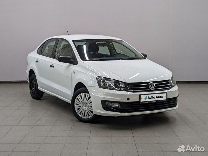 Volkswagen Polo 1.6 AT, 2019, 74 894 км