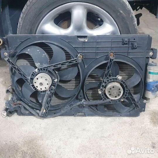 Кассета радиаторов гольф 4