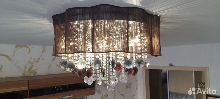 Люстра потолочная б/у