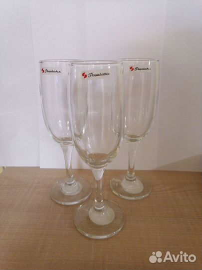 Стаканы Чехия машинки, фужеры свадебные, стопки