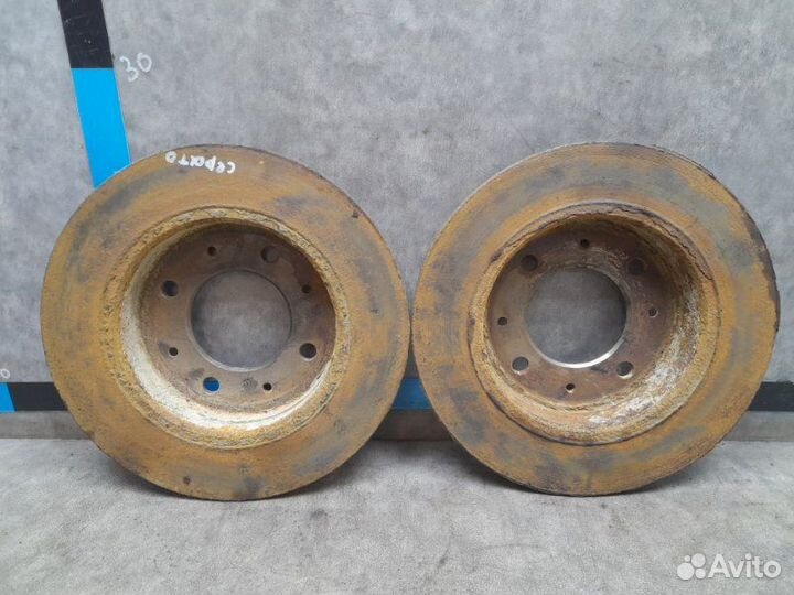 Диск тормозной задний Kia Cerato 1.6 G4FC 2006